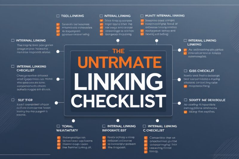 The Ultimate Internal Linking Checklist