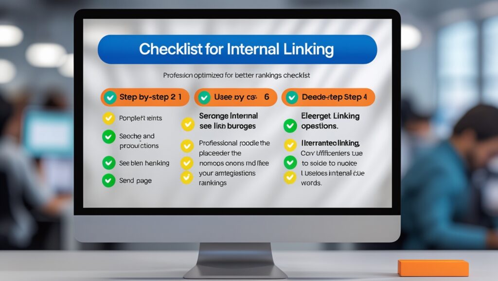 Internal Linking Checklist: Step-by-Step for Better Rankings