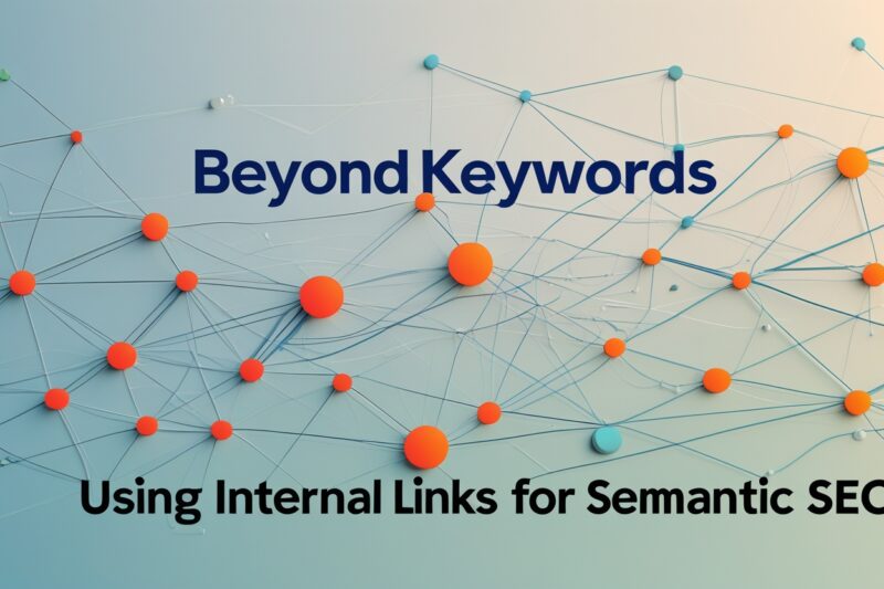 Beyond Keywords: Using Internal Links for Semantic SEO