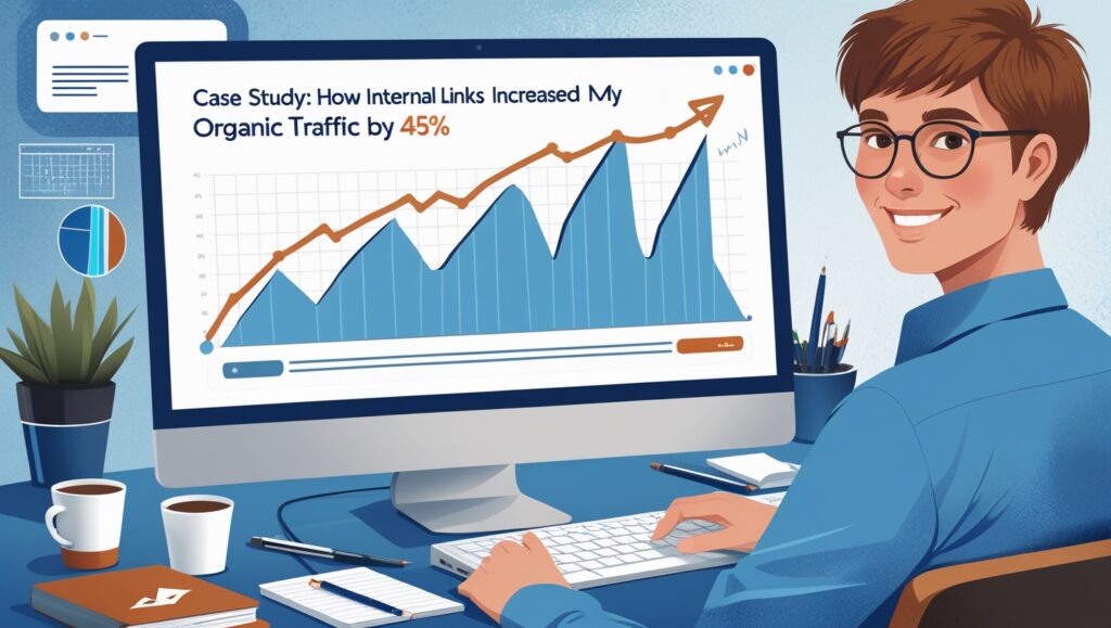 Case Study: How Internal Links Increased My Organic Traffic by 45%