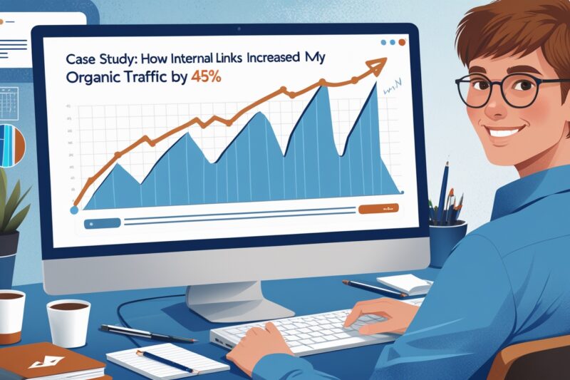 Case Study: How Internal Links Increased My Organic Traffic by 45%